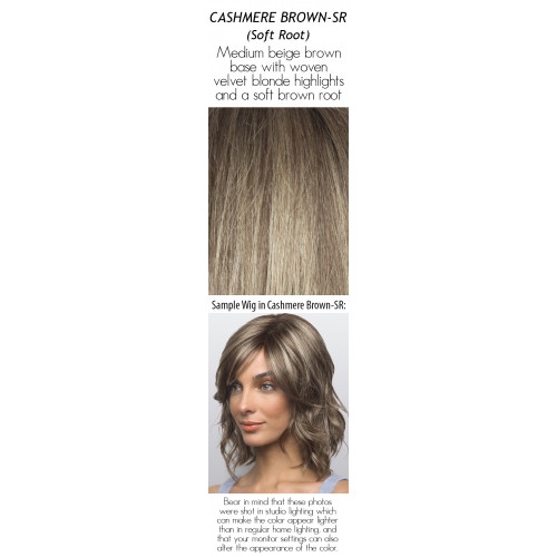  
Shades: Cashmere Brown-SR (Softly Rooted)
